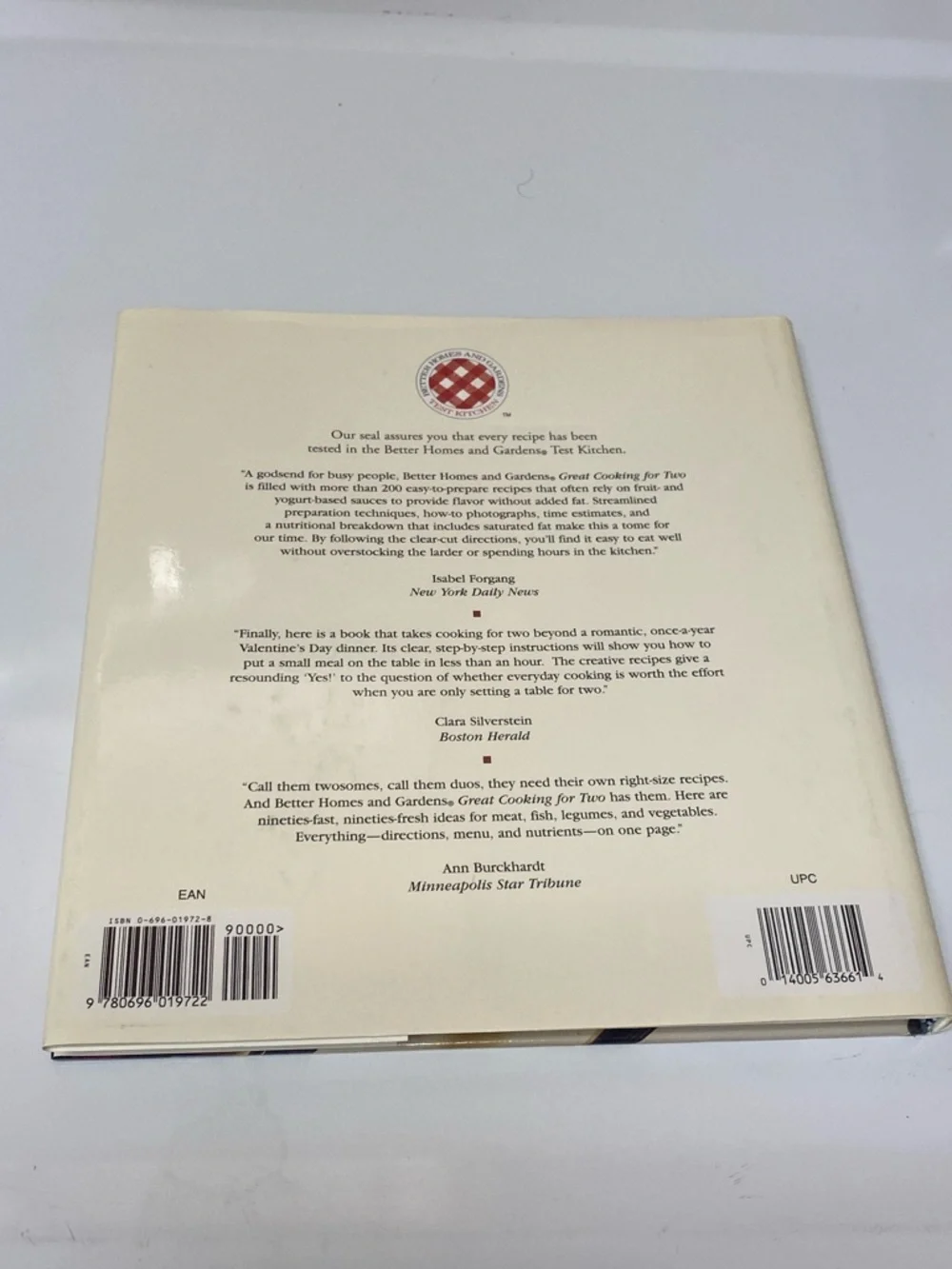 Better Homes and Gardens: Great Cooking For Two Cookbook NEW Date Night Ideas